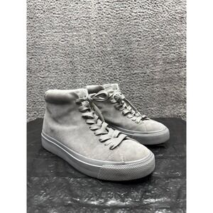 Rag & Bone RB1 Suede High Top Lace Up Sneakers Gray Mens Size 43 EU / 10 US